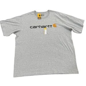 Carhartt Loose Fit Heavyweight Short Sleeve Shirt Men's XXL Grey‎ NWT